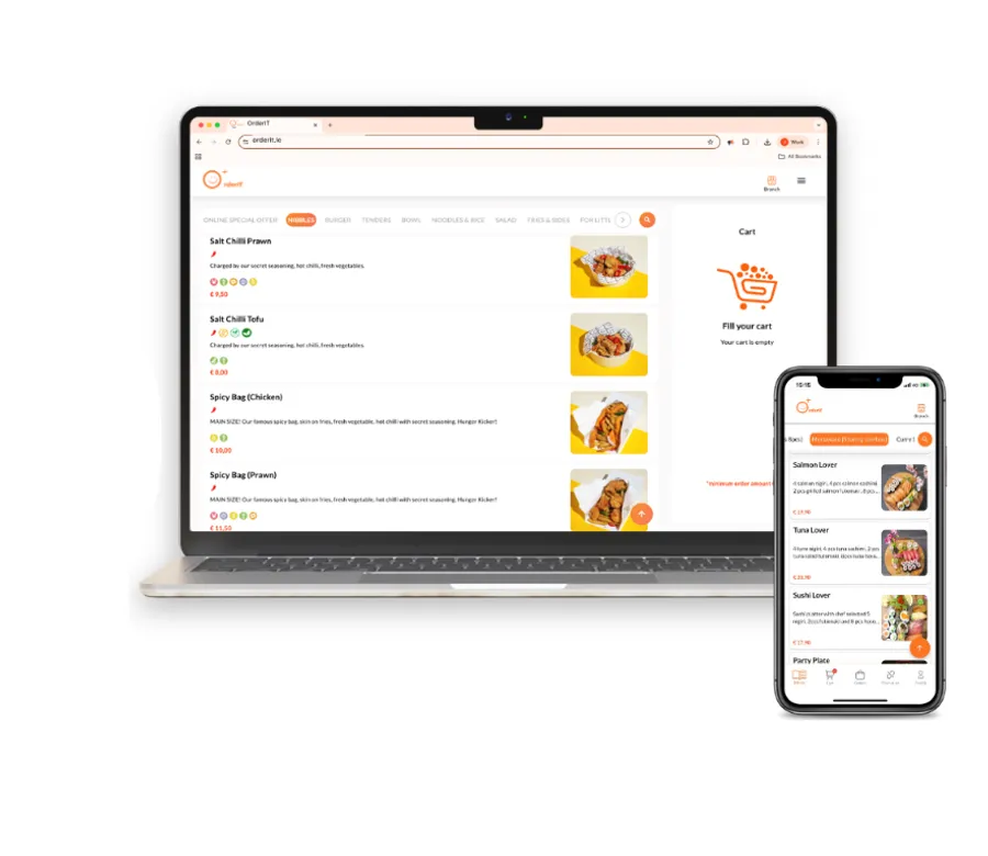 Branded Website & Mobile App